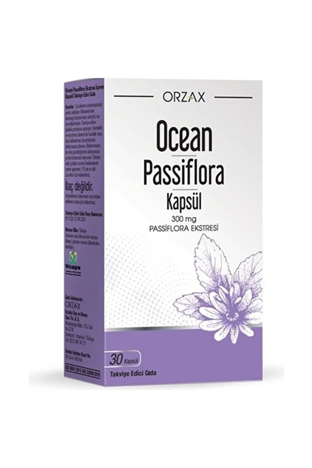Ocean Passıflora 300 Mg 30 Kapsul